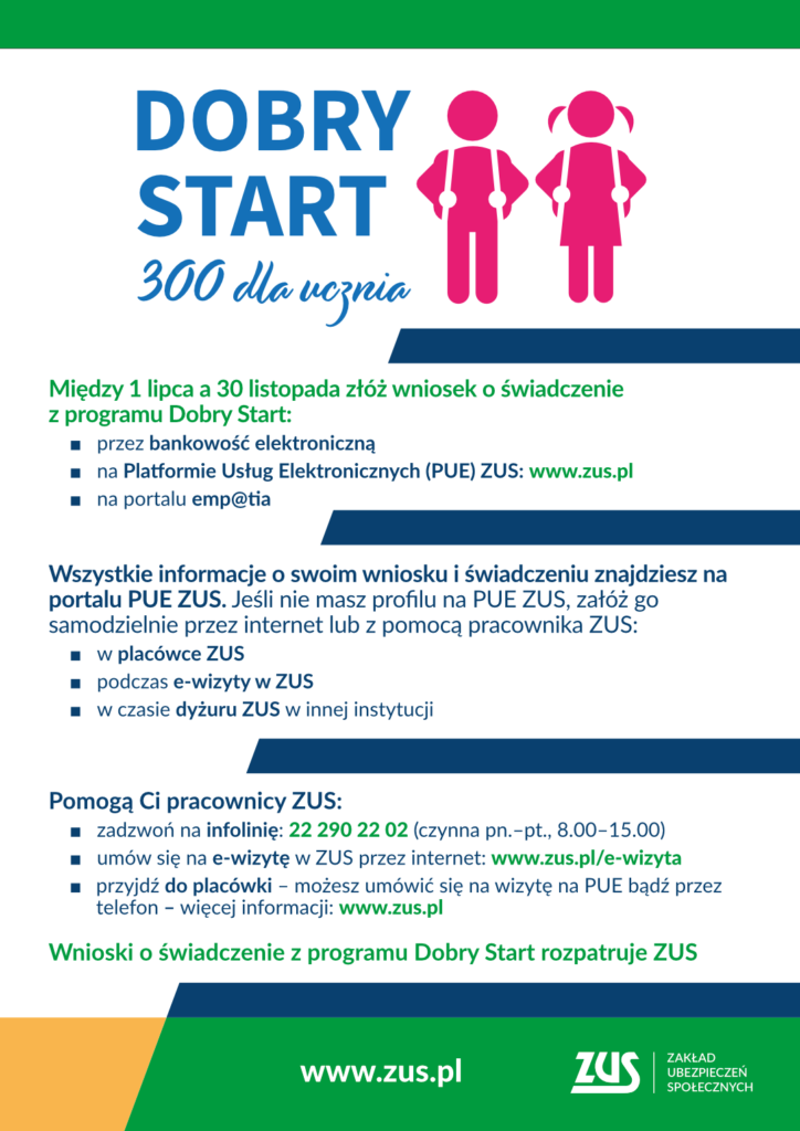 Program „Dobry Start” 2021